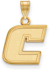 Image of 14K Yellow Gold The University of Tennessee at Chattanooga LogoArt Pendant 4Y001