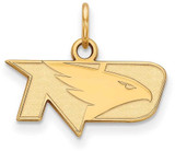 Image of 14K Yellow Gold University of North Dakota X-Small Pendant by LogoArt 4Y001UNOD