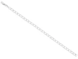 Image of 16" 080 Open Cable Chain Necklace (4.8mm) 925 Sterling Silver - LIMITED STOCK