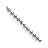 Image of 16" Stainless Steel Polished 2mm Ball Chain Necklace
