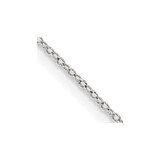 Image of 16" Sterling Silver 1mm Cable Chain Necklace with Lobster Clasp