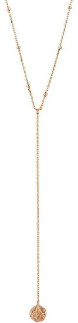 Image of 16"+2" Ania Haie Rose Gold-Plated Sterling Silver Deus Y Necklace