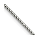 Image of 18" Stainless Steel Polished 2mm Snake Chain Necklace