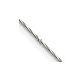 Image of 20" Stainless Steel Polished 1.2mm Square Snake Chain Necklace