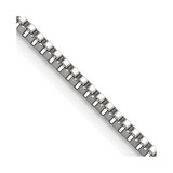 Image of 20" Stainless Steel Polished 2mm Box Chain Necklace