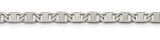 Image of 20" Stainless Steel Polished 5mm Anchor Chain Necklace