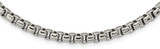 Image of 24" Stainless Steel 5.5mm Polished Rounded Box Chain Necklace