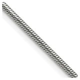 Image of 30" Stainless Steel Polished 2.4mm Snake Chain Necklace