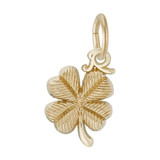 Image of 4 Leaf Clover Charm (Choose Metal) by Rembrandt