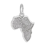 Image of Africa Charm (Choose Metal) by Rembrandt