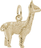 Image of Alpaca Charm (Choose Metal) by Rembrandt