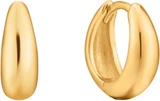 Image of Ania Haie Gold-Plated Luxe Huggie Hoop Earrings