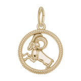 Image of Aries Ram Charm (Choose Metal) by Rembrandt