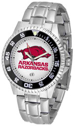 Image of Arkansas Razorbacks Competitor Steel Mens Watch