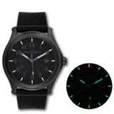 Image of ArmourLite Field Series Tritium Mens Watch AL135 - Swiss Made - 42mm - Shatterproof Armourglass - Flexible Polyurethane Band