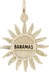 Image of Bahamas Sun Large Charm (Choose Metal) by Rembrandt