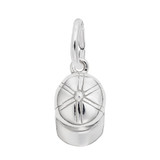 Image of Baseball Cap Charm (Choose Metal) by Rembrandt