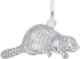 Image of Beaver Charm (Choose Metal) by Rembrandt