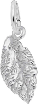 Image of Beech Tree Leaf Charm (Choose Metal) by Rembrandt