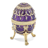 Image of Bejeweled Imperial Purple Musical Egg