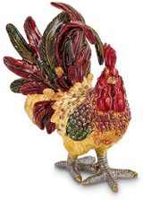 Image of Bejeweled RORY Strutting Rooster Trinket Box (Gifts)