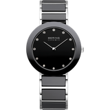 Image of Bering Time - Ladies Black Ceramic Link Watch withs 11435-749 (Womens)