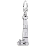 Image of Bodie Island, NC Lighthouse Charm (Choose Metal) by Rembrandt