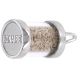 Image of Bonaire Sand Capsule Charm (Choose Metal) by Rembrandt