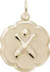 Image of Bowling Charm (Choose Metal) by Rembrandt