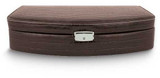 Image of Brown Faux Leather Six Watch Case (Gifts)