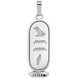 Image of Cartouche Charm (Choose Metal) by Rembrandt