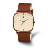 Image of Charles Hubert Choc. IP-plated Champagne Dial Quartz Watch
