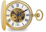 Image of Charles Hubert Gold-Finish Open Window Case Pocket Watch