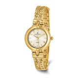 Image of Charles Hubert Ladies Gold-Finish Dial Chain Bracelet Watch