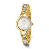 Image of Charles Hubert Ladies Two-Tone Off-White Dial Watch