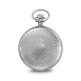 Charles Hubert Stainless Steel Hunter Case Tritium Quartz Pocket Watch XWA5565