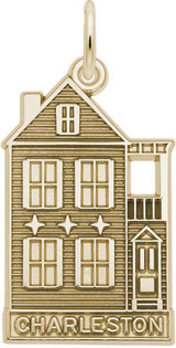 Image of Charleston Row House Charm (Choose Metal) by Rembrandt