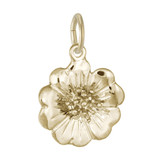Image of Cherry Blossom 3D Charm (Choose Metal) by Rembrandt
