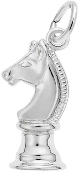 Image of Chess Knight Charm (Choose Metal) by Rembrandt