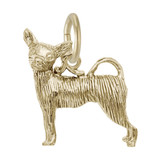 Image of Chihuahua Charm (Choose Metal) by Rembrandt