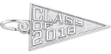 Class Of 2018 Charm (Choose Metal) by Rembrandt