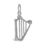 Image of Classic Harp Charm (Choose Metal) by Rembrandt