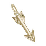 Image of Cupids Arrow Charm (Choose Metal) by Rembrandt