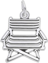 Image of Directors Chair Charm (Choose Metal) by Rembrandt
