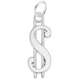 Image of Dollar Sign Charm (Choose Metal) by Rembrandt