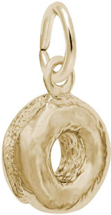 Image of Donut Charm (Choose Metal) by Rembrandt