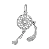 Image of Dream Catcher Charm (Choose Metal) by Rembrandt