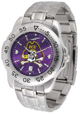 Image of East Carolina Pirates Sport Steel AnoChrome Mens Watch