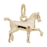 Image of Extended Trot Horse Charm (Choose Metal) by Rembrandt