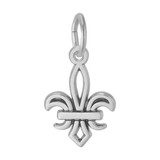 Image of Fleur De Lis Charm (Choose Metal) by Rembrandt
